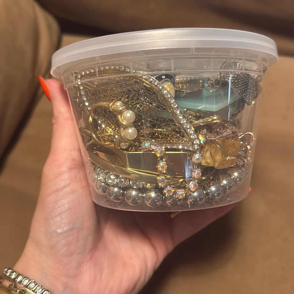 Mystery Jewelry Jar, assorted surprise jewelry